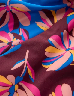 Boden Maillots De Bain-Maillot de bain effet croisé Multi, motif Daisy Cascade