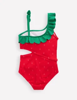 Boden Maillots & Tenues De Plage|Ensembles Assortis-Maillot de bain Lettice à découpes Fraise