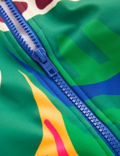 Boden Maillots De Bain-Maillot de bain sport à manches raglan Multi, motif Leafy Cascade