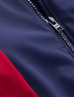 Boden Maillots De Bain-Maillot de bain sport à manches raglan Bleu marine, colourblock