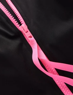 Boden Maillots De Bain-Maillot de bain sportif avec passepoil Noir