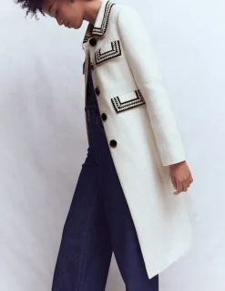 Boden Ensembles Assortis|Manteaux & Vestes-Manteau à poches Ivoire