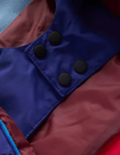 Boden Manteaux & Vestes-Manteau imperméable toutes saisons Colourblock chevron rouge