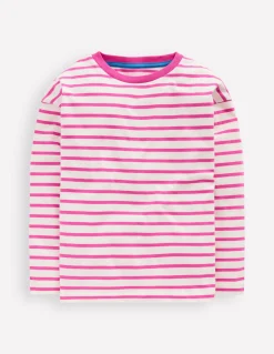 Boden Tops & T-Shirts-Marinière décontractée Rosarot/Naturweiß