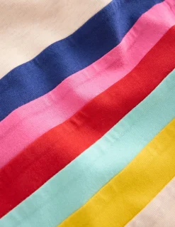 Boden Tops & T-Shirts-Marinière décontractée Rayé avoine chiné