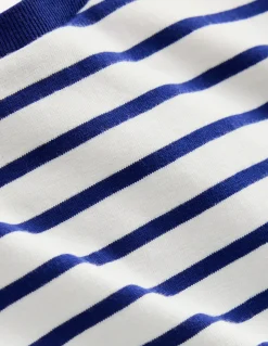 Boden Tops & T-Shirts-Marinière décontractée Bleu universitaire/écru
