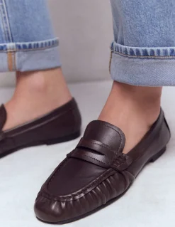 Boden Mocassins-Mocassins à semelles ultra-souples Chocolat amer