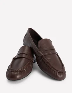Boden Mocassins-Mocassins à semelles ultra-souples Chocolat amer