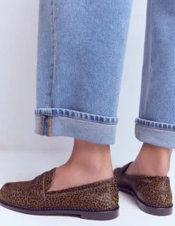 Boden Tenues De Travail|Mocassins-Mocassins Nya Mini-léopard