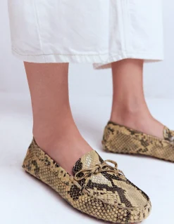 Boden Mocassins|Chaussures Plates-Mocassins souples Heidi à surpiqûres Serpent