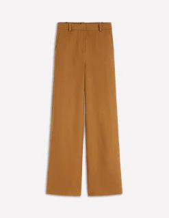 Boden Pantalons-Pantalon Belgravia en lin Pain d'épices