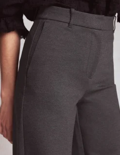 Boden Tenues De Travail|Pantalons-Pantalon Belgravia en point de Rome Anthracite