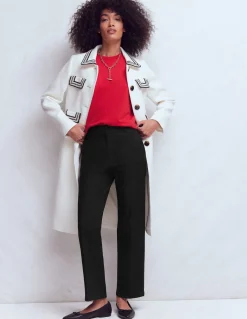 Boden Tenues De Travail|Pantalons-Pantalon Canonbury 7/8 Noir