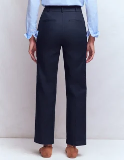 Boden Tenues De Travail|Pantalons-Pantalon Canonbury 7/8 Bleu marine