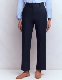 Boden Tenues De Travail|Pantalons-Pantalon Canonbury 7/8 Bleu marine