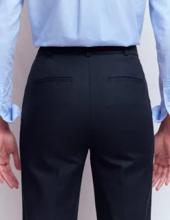 Boden Tenues De Travail|Pantalons-Pantalon Canonbury 7/8 Bleu marine