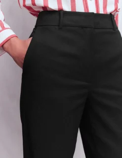 Boden Pantalons|Tenues De Travail-Pantalon Canonbury coupe longue Noir