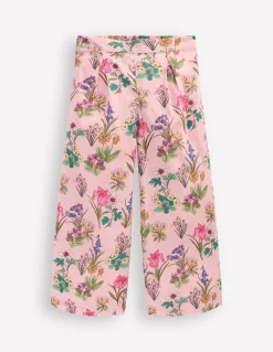 Boden Pantalons|Ensembles Assortis-Pantalon de cérémonie Motif floral rose