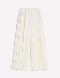 Boden Pantalons-Pantalon large Regent Ivoire