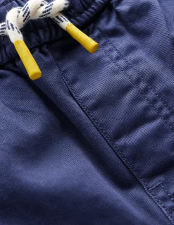 Boden Pantalons-Pantalon slim à enfiler Sergé bleu marine universitaire