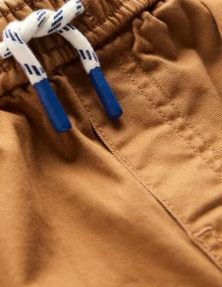 Boden Pantalons-Pantalon slim à enfiler Brun caramel