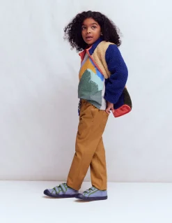 Boden Pantalons-Pantalon slim à enfiler Brun caramel