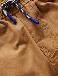 Boden Pantalons-Pantalon slim à enfiler Brun caramel