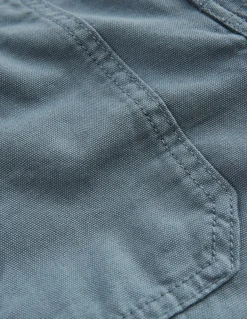 Boden Pantalons-Pantalon style charpentier en toile Mirage bleu