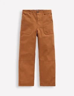 Boden Pantalons-Pantalon style charpentier en toile Huile d'argan