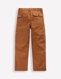 Boden Pantalons-Pantalon style charpentier en toile Huile d'argan