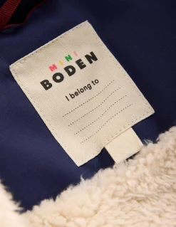 Boden Manteaux & Vestes-Parka imperméable Bleu marine universitaire