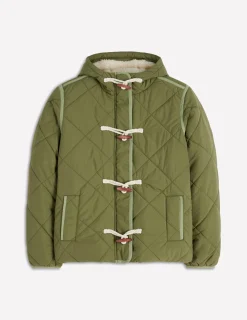 Boden Manteaux & Vestes-Parka matelassée façon duffle-coat VERT
