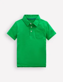 Boden Tops & T-Shirts-Polo flammé Vert des Highlands