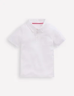 Boden Tops & T-Shirts-Polo flammé Blanc