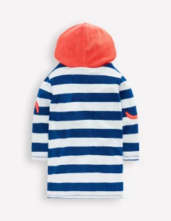 Boden Maillots & Tenues De Plage-Poncho en éponge à appliqué Pieuvre rayé