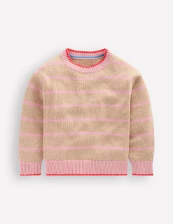 Boden Pulls & Gilets-Pull à emmanchures basses Chinchilla/rose formica