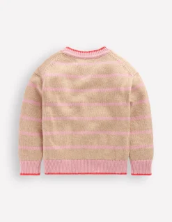 Boden Pulls & Gilets-Pull à emmanchures basses Chinchilla/rose formica