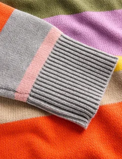 Boden Pulls & Gilets-Pull décontracté Lucy en coton Mutli, arc-en-ciel