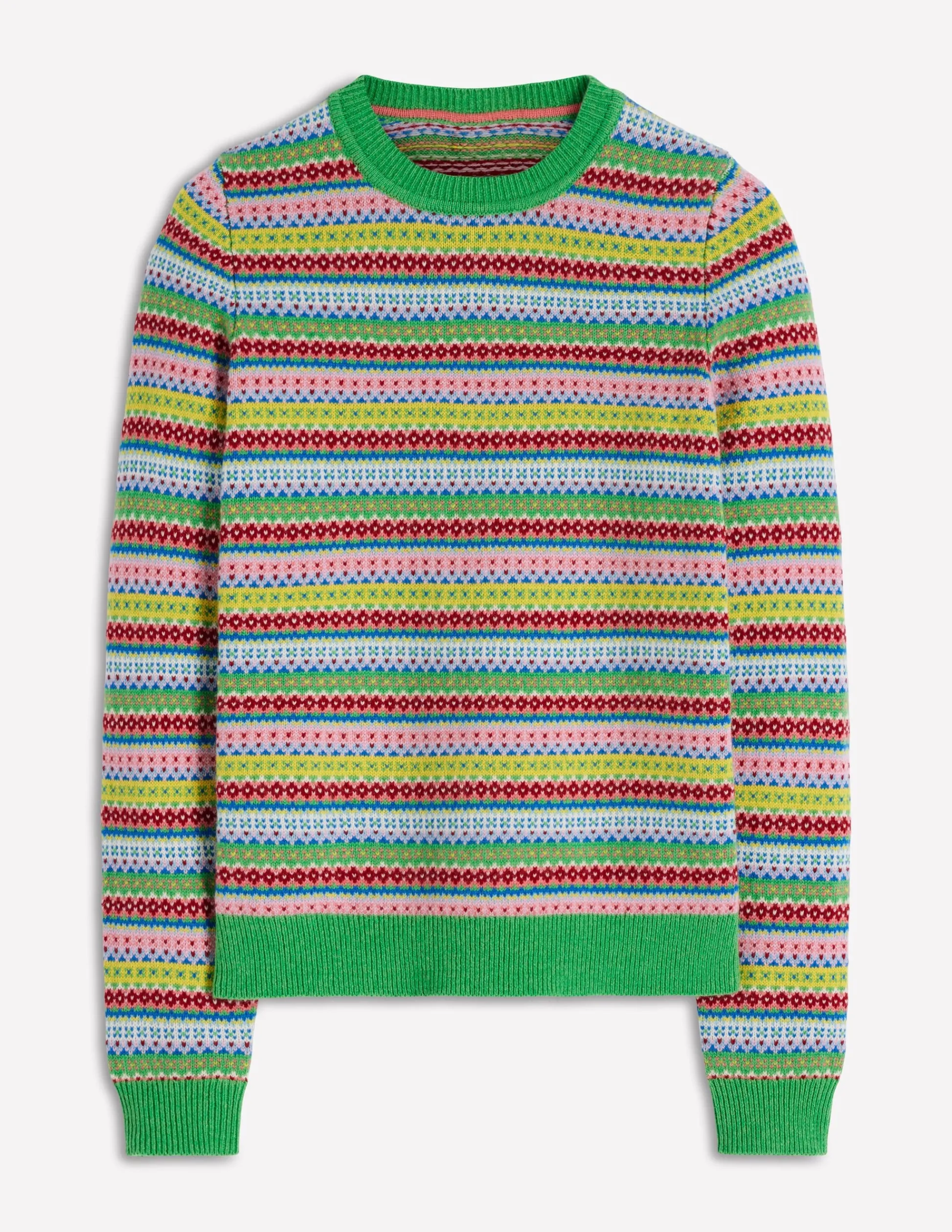 Boden Pulls & Gilets-Pull Edie à motif jacquard Multi, motif géométrique traditionnel