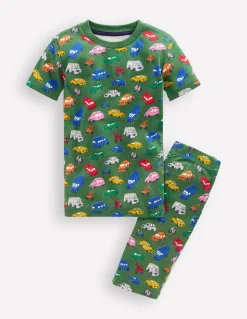 Boden Pyjamas & Chaussons-Pyjama court douillet Motif Traffic Jam