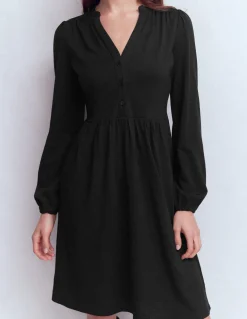Boden Robes & Combinaisons|Robes Coupe Petite-Robe courte Amy en jersey Noir