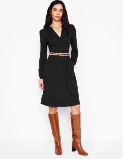 Boden Robes & Combinaisons|Robes Coupe Petite-Robe décontractée Naomi en jersey Noir