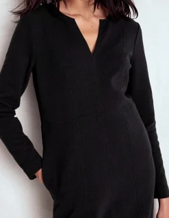 Boden Tenues De Travail|Robes & Combinaisons-Robe droite Colette en ottoman Noir