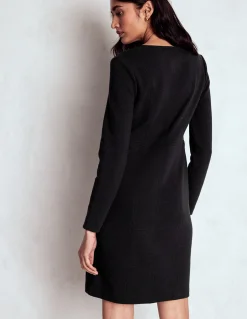 Boden Tenues De Travail|Robes & Combinaisons-Robe droite Colette en ottoman Noir