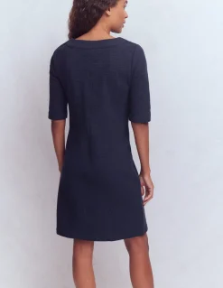 Boden Tenues De Travail|Robes & Combinaisons-Robe droite Nessa en ottoman Bleu marine