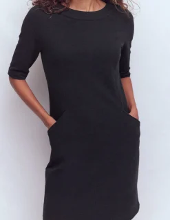 Boden Tenues De Travail|Robes & Combinaisons-Robe droite Nessa en ottoman Noir