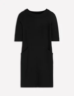 Boden Tenues De Travail|Robes & Combinaisons-Robe droite Nessa en ottoman Noir