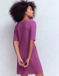 Boden Tenues De Travail|Robes & Combinaisons-Robe droite Nessa en ottoman Prune