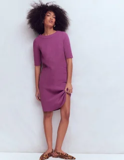 Boden Tenues De Travail|Robes & Combinaisons-Robe droite Nessa en ottoman Prune