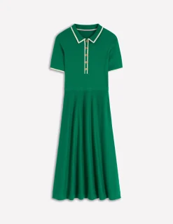 Boden Tenues De Travail|Robes & Combinaisons-Robe en maille à col Vert frais